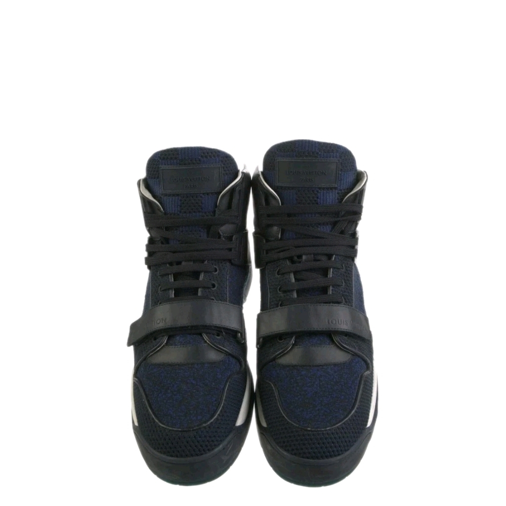 Louis Vuitton Damier Graphite Pattern Wool Sneakers Men's LV Sz 10- (US 11)
